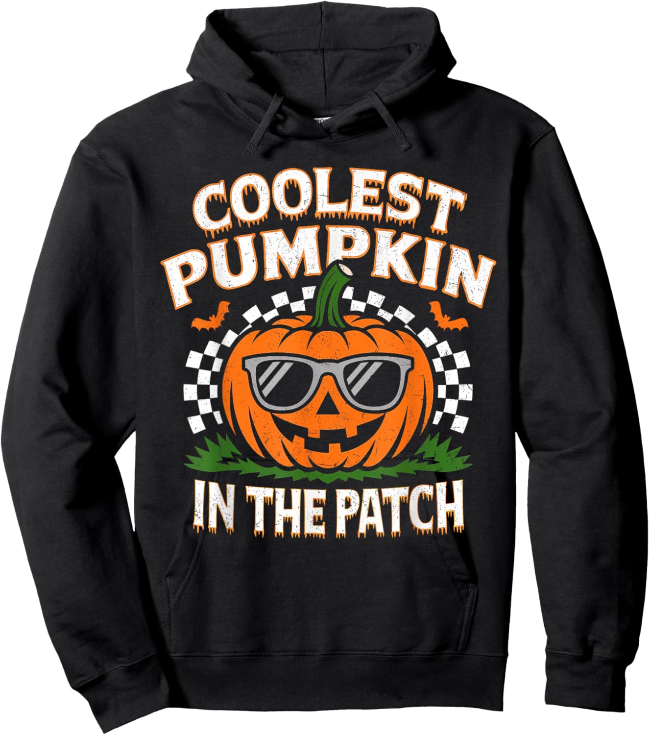 Funny Halloween Shirt For Kids Boys Toddler Pumpkin Patch Hoodie - Hoodie | Black