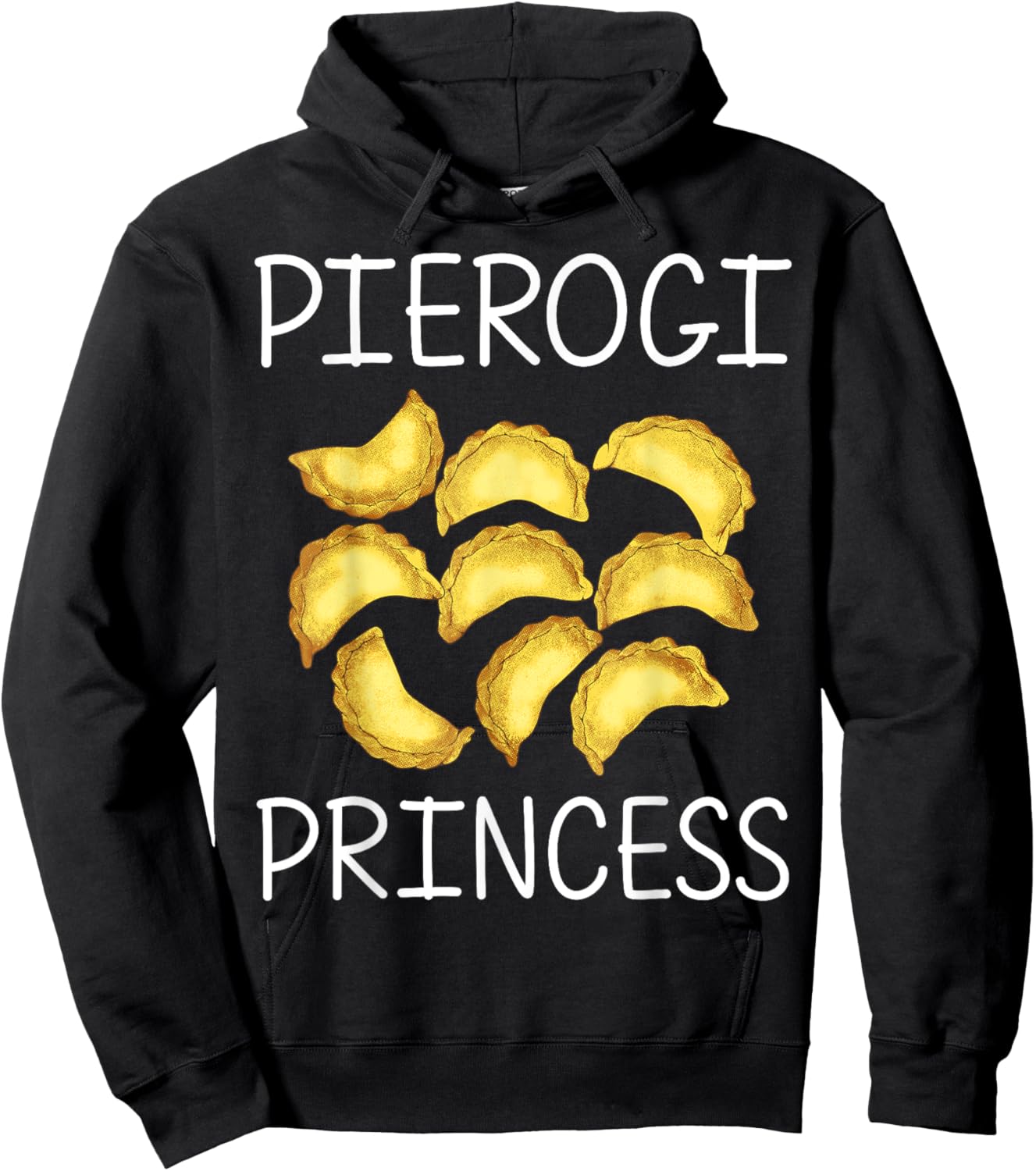 Cool Pierogi For Girls Kid Polish Food Dumpling Squad Poland Hoodie - Hoodie | Black