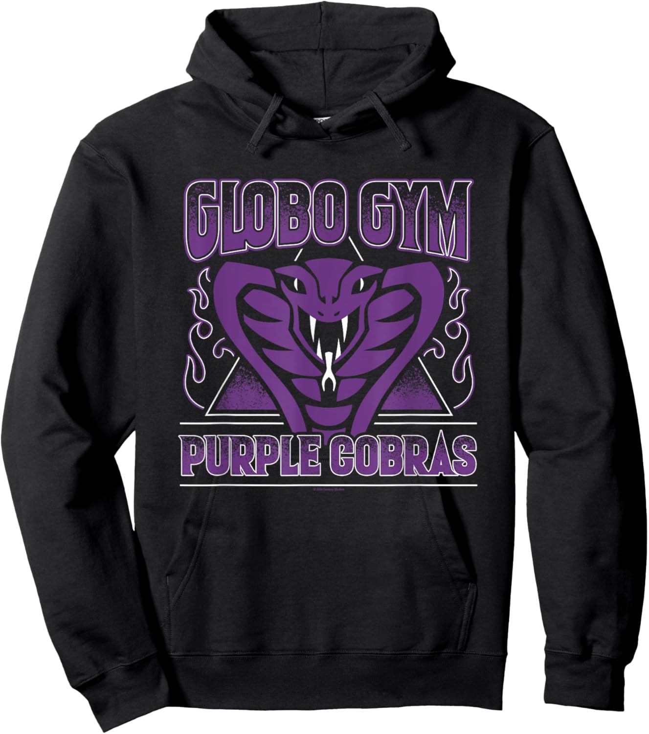 Dodgeball: A True Underdog Story Globo Gym Purple Cobras Hoodie - Hoodie | Black