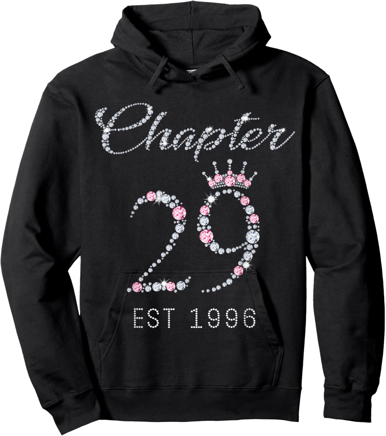 Chapter 29 EST 1996 29Th Birthday Gift Hoodie - Hoodie | Black