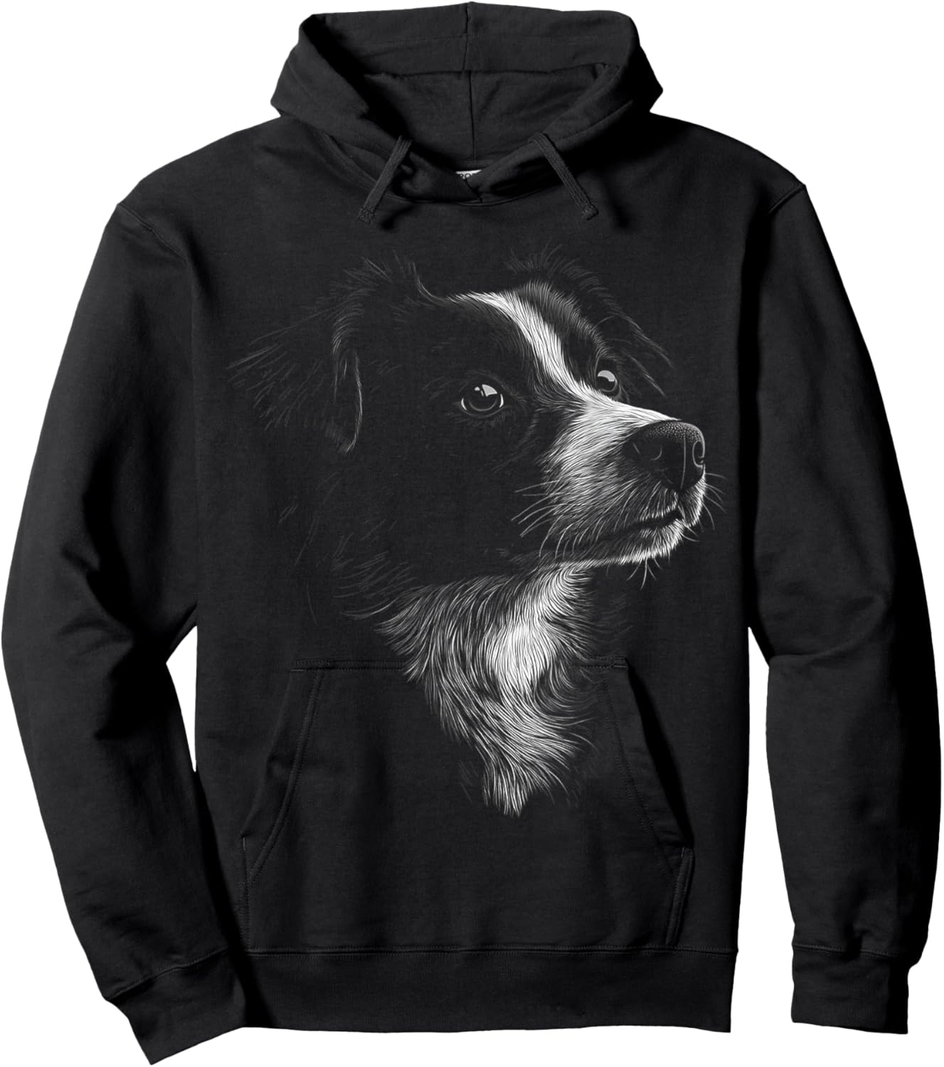 Australian Shepherd Dog Motif Pet Australian Shepherd Women Kids Hoodie - Hoodie | Black