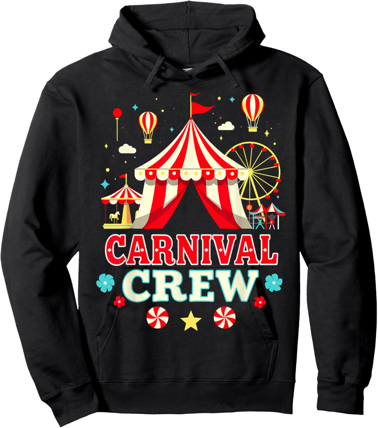 Carnival Crew Party Costume Hoodie - Hoodie | Black