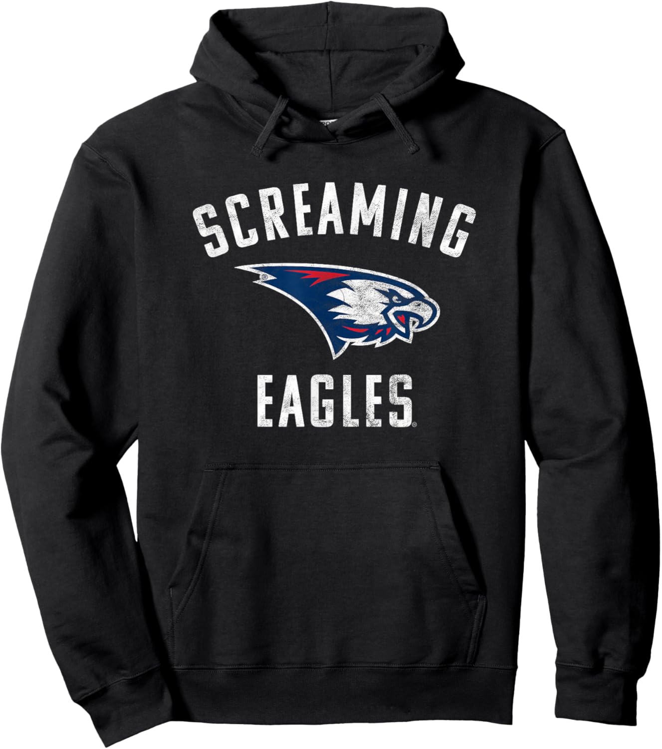 University of Southern Indiana USI Eagles Large Hoodie - Hoodie | Black