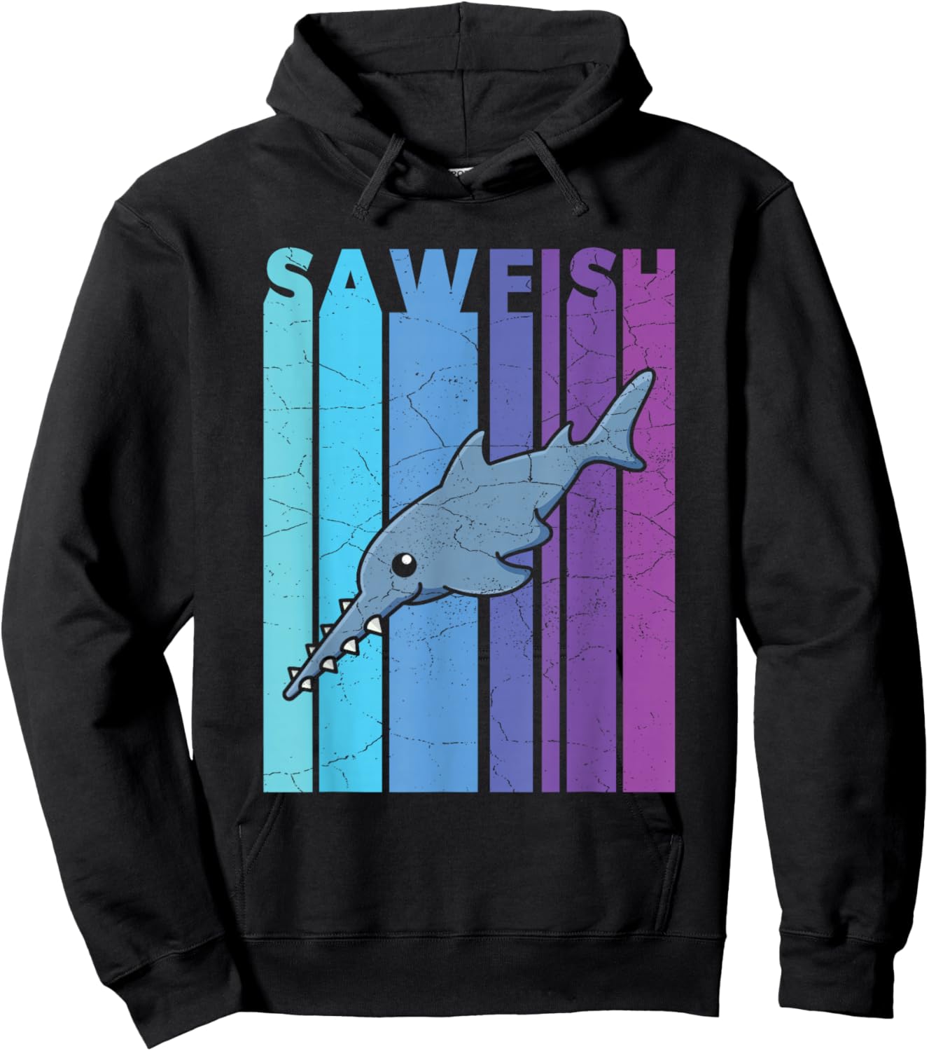 Sawfish Squad Design for a Sawfish fan Hoodie - Hoodie | Black