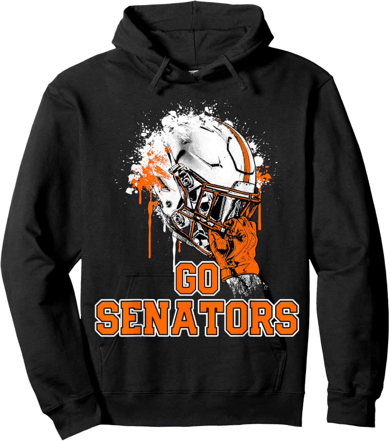 Portsmouth West Senators Rising Helmet GO! Hoodie - Hoodie | Black
