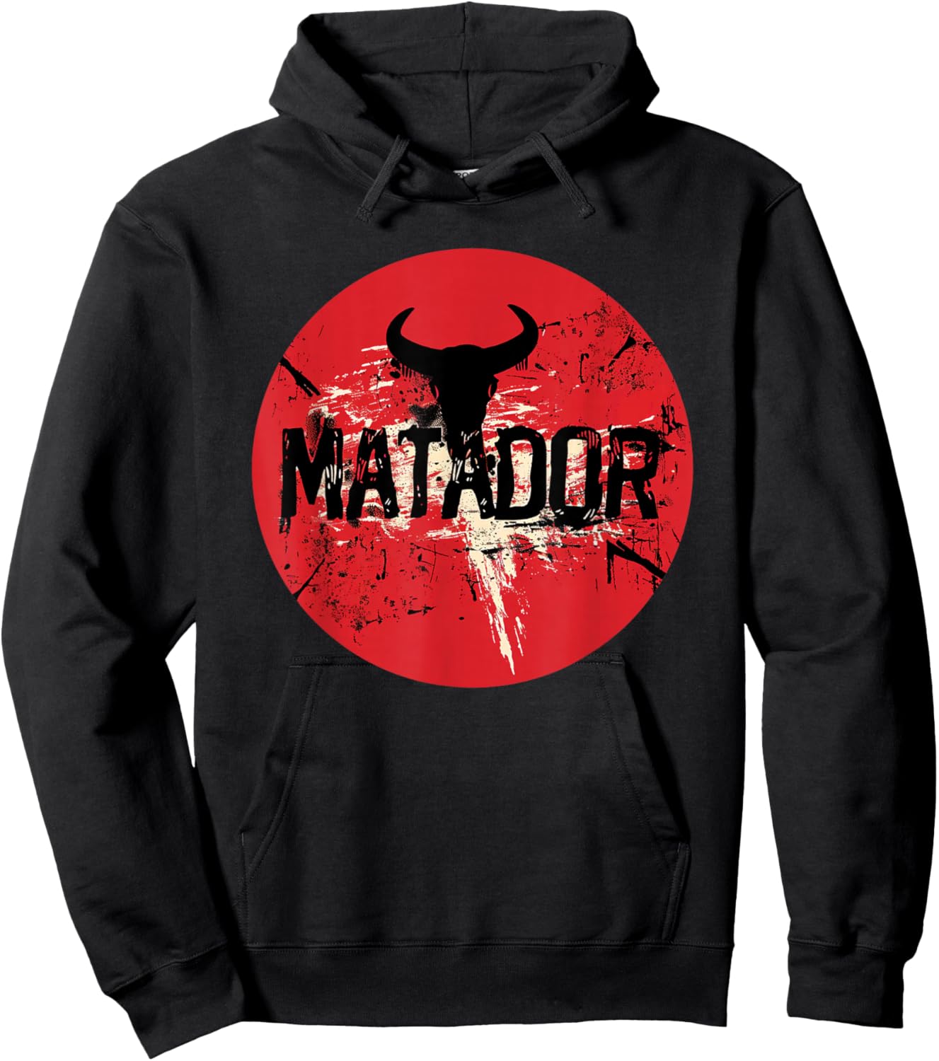 Awesome red Matador Costume for Boys and Girls Hoodie - Hoodie | Black