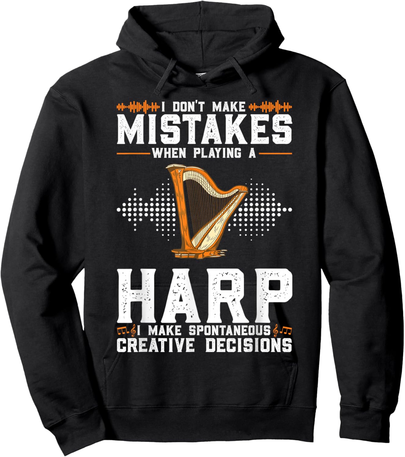 Harp Hoodie - Hoodie | Black