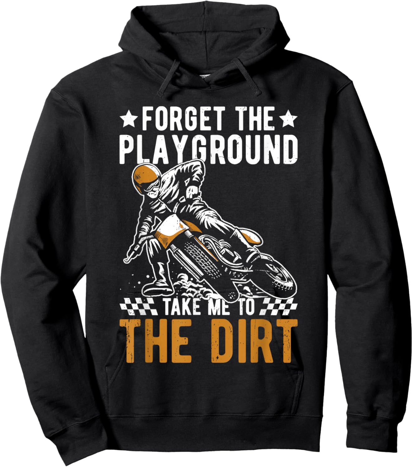 Flat Track Racing kids Hoodie - Hoodie | Black
