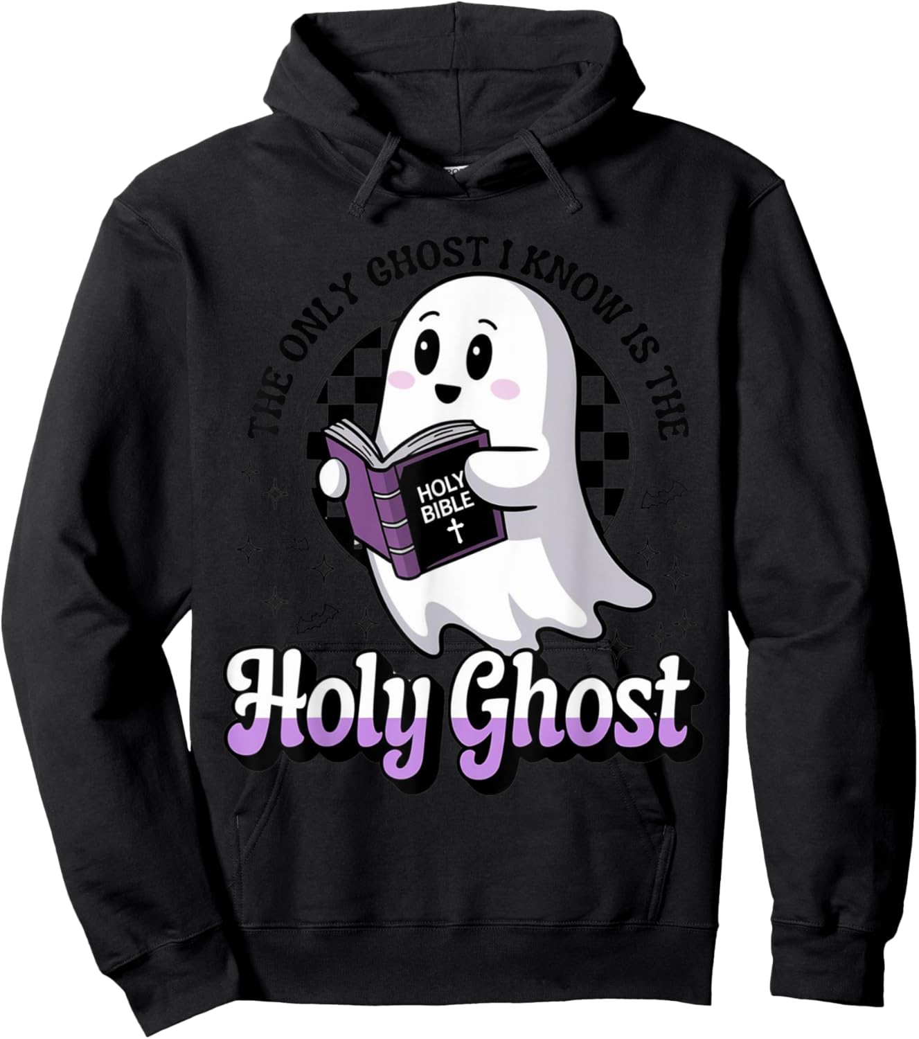 The Only Ghost I Know Is The Holy Ghost Hoodie - Hoodie | Black
