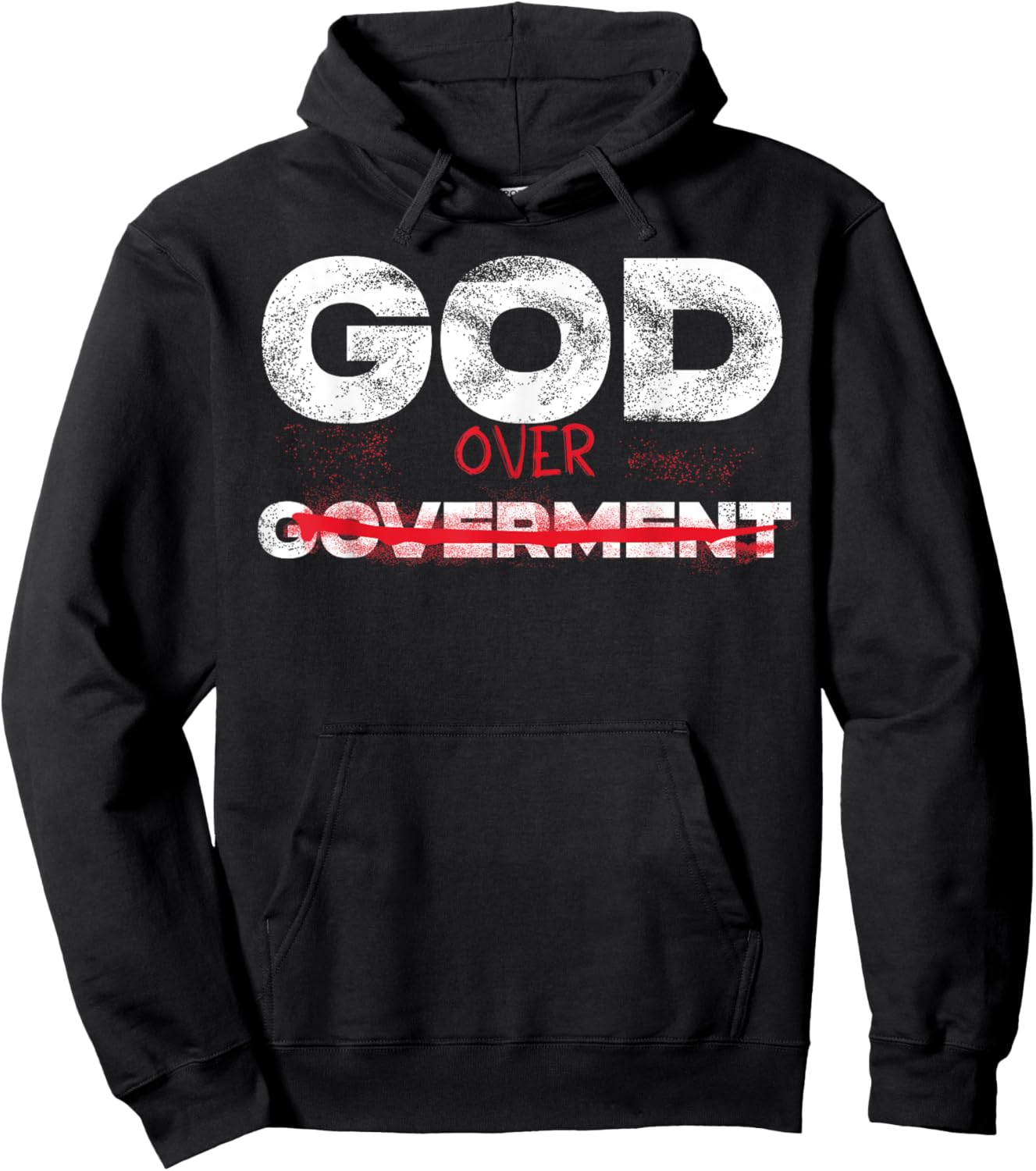 God Over Government Hoodie - Hoodie | Black