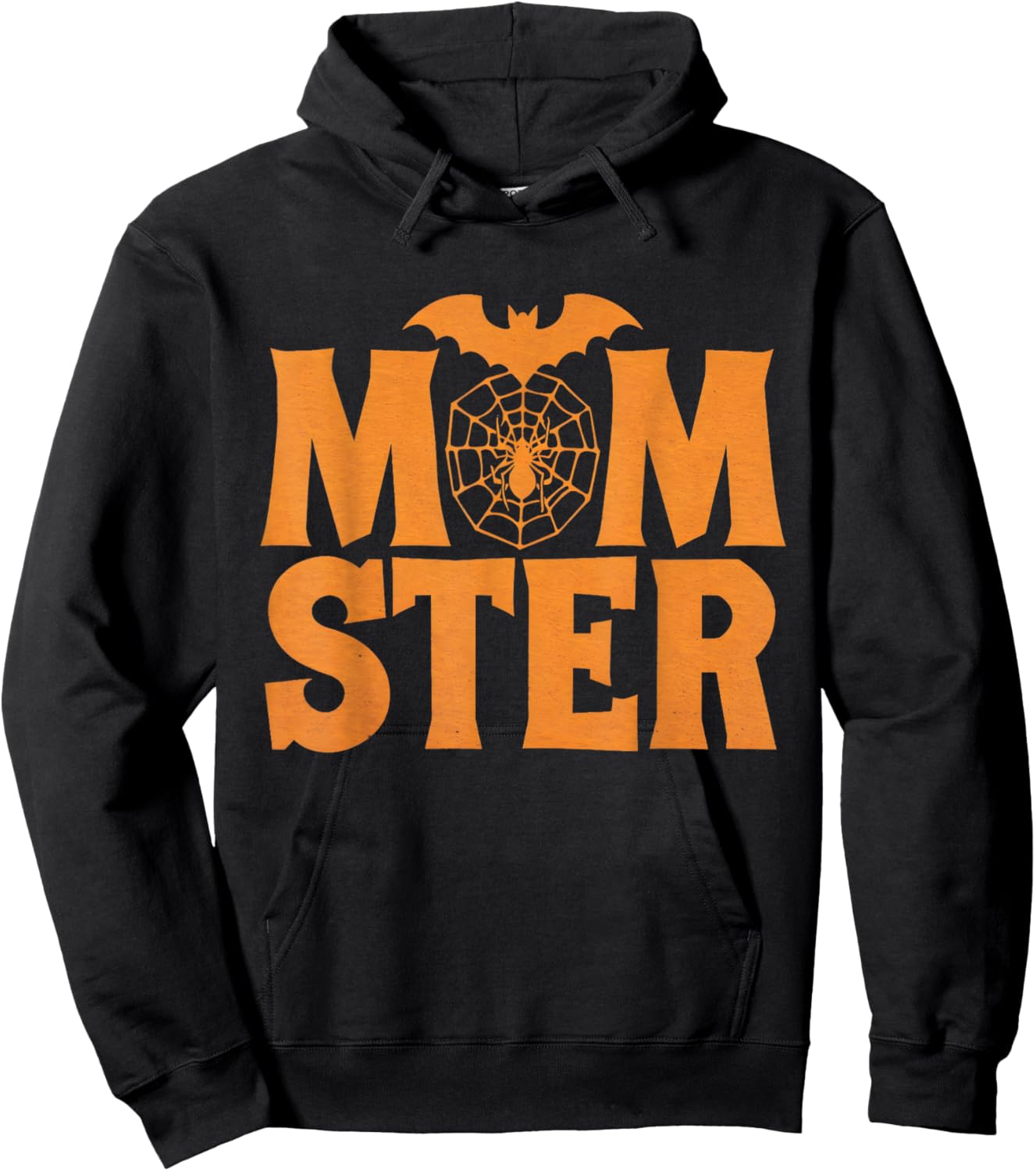 Momster Women Funny Spooky Halloween Monster Mom Costume Hoodie - Hoodie | Black