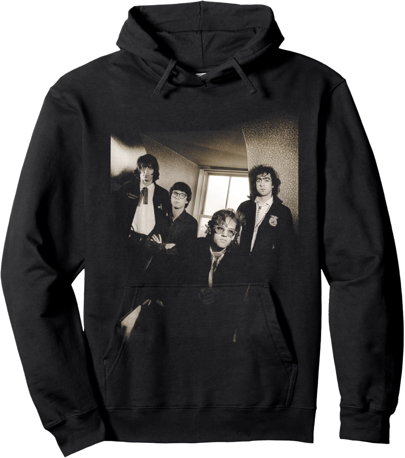 Rock Band REM 1981 Photo by Simon Fowler Hoodie - Hoodie | Black