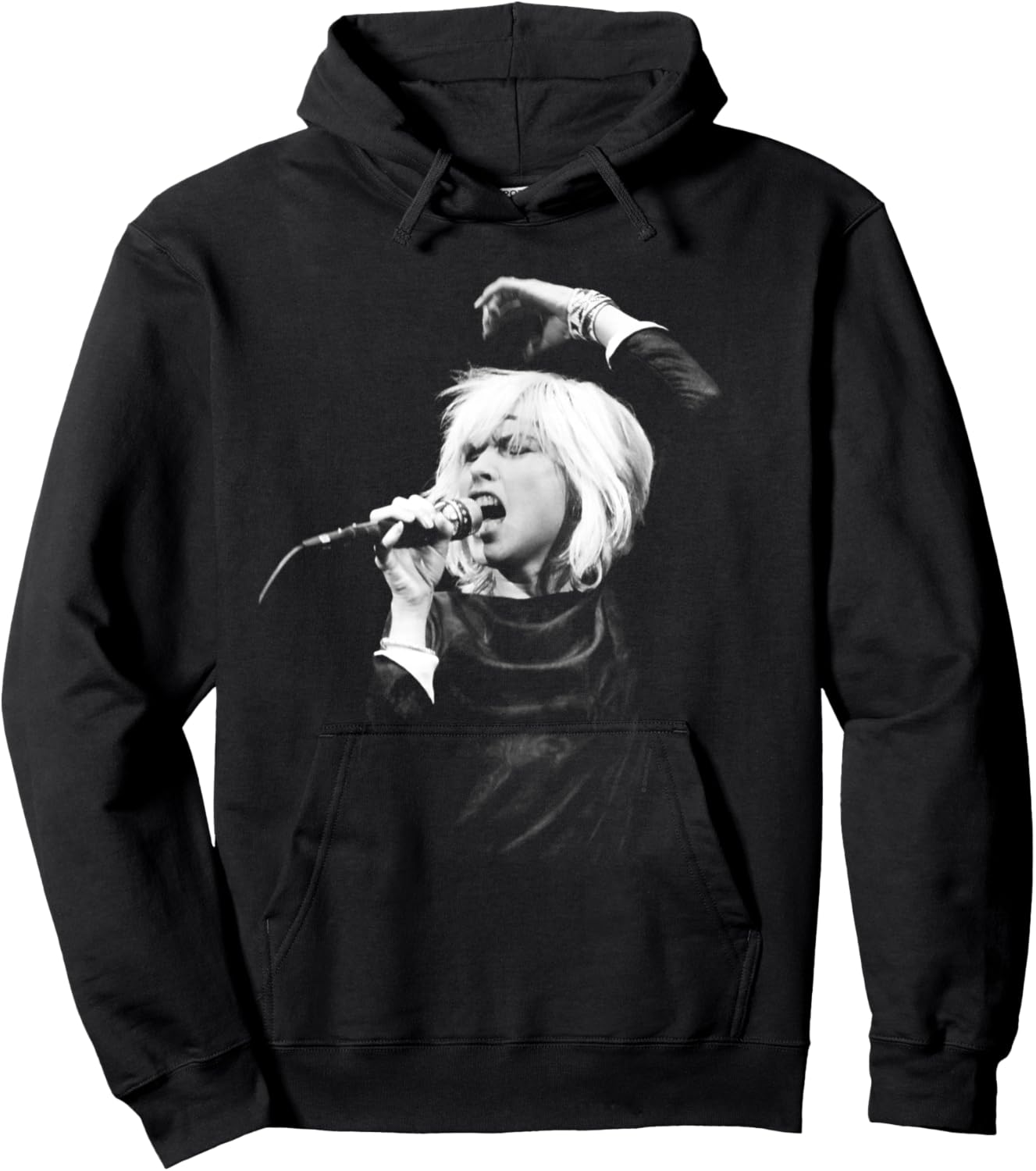 Debbie Harry Blondie Live By Simon Fowler Hoodie - Hoodie | Black