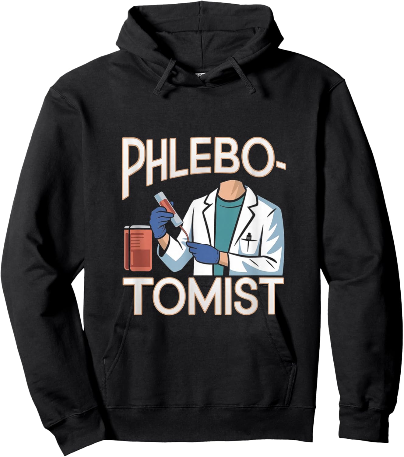 Phlebotomist Hoodie - Hoodie | Black