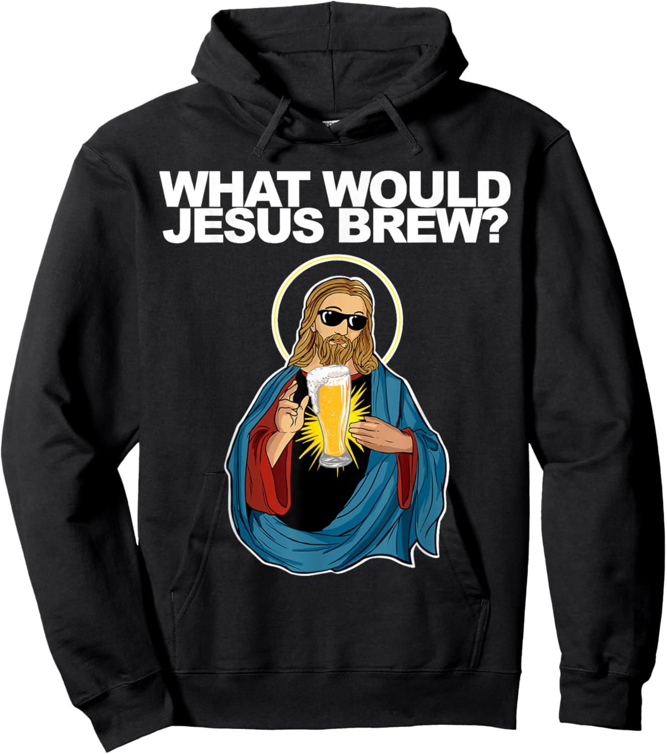 What would Jesus Brew Hoodie - Hoodie | Black