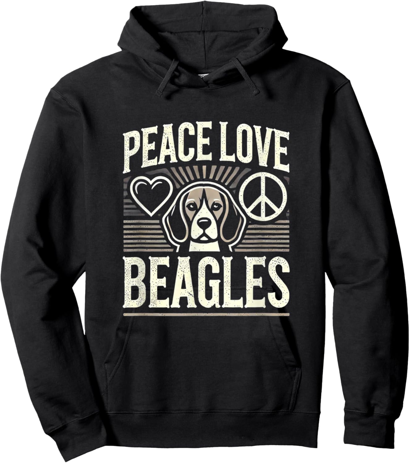 Beagle Shirt Girls Women Beagles Lover Beagle Hoodie - Hoodie | Black