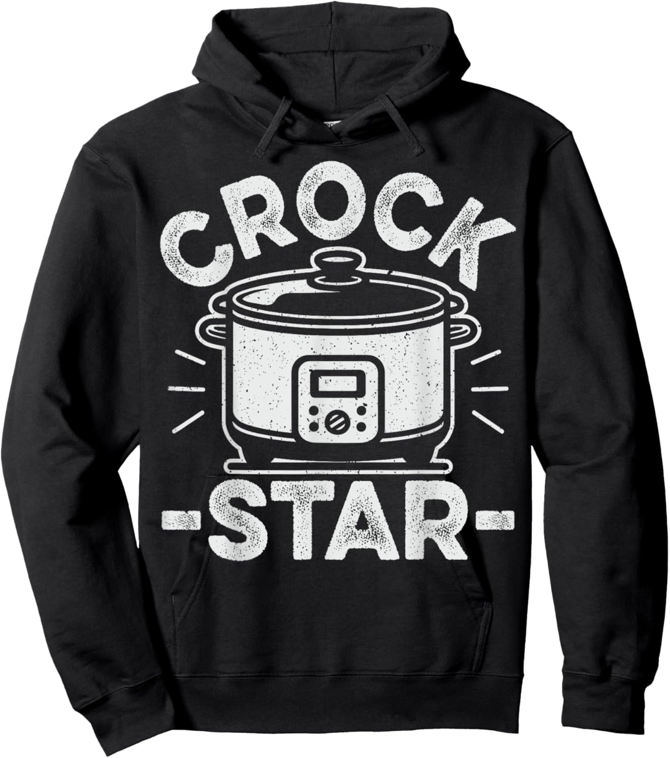 Crock Star Design for a Crock Pot lover Hoodie - Hoodie | Black