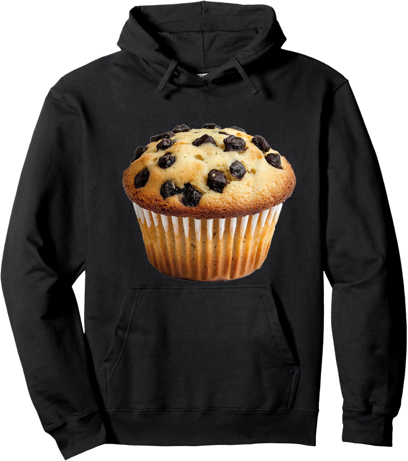 Muffin Graphic Hoodie - Hoodie | Black
