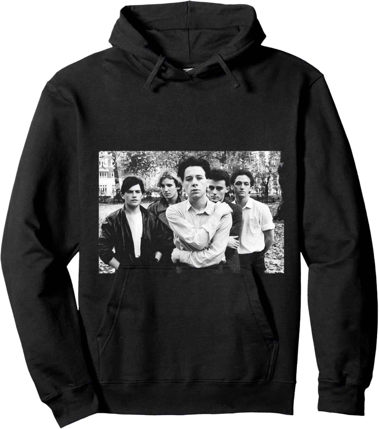 Simple Minds Band Park Portrait By Virginia Turbett Hoodie - Hoodie | Black