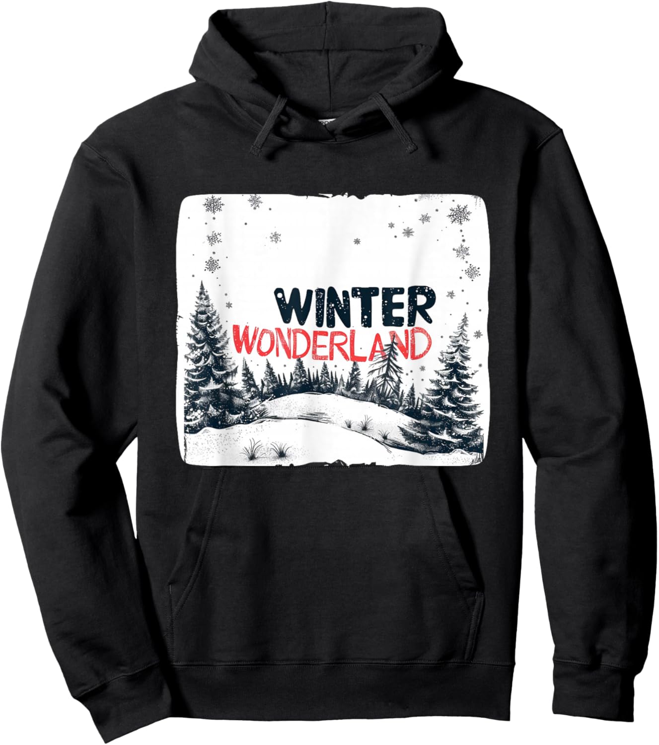 Awesome Winter Wonderland Costume for Adults and Kids Hoodie - Hoodie | Black