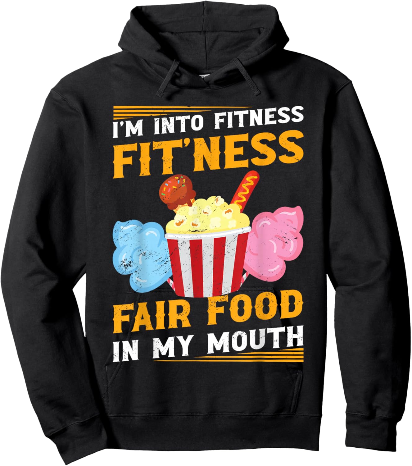 State Fair Funny Fair Week Fair Food Lover Hoodie - Hoodie | Black