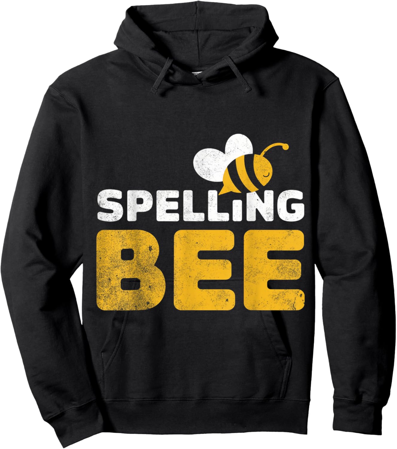 Spelling Bee Buzzing Bee Spelling Competition Hoodie - Hoodie | Black
