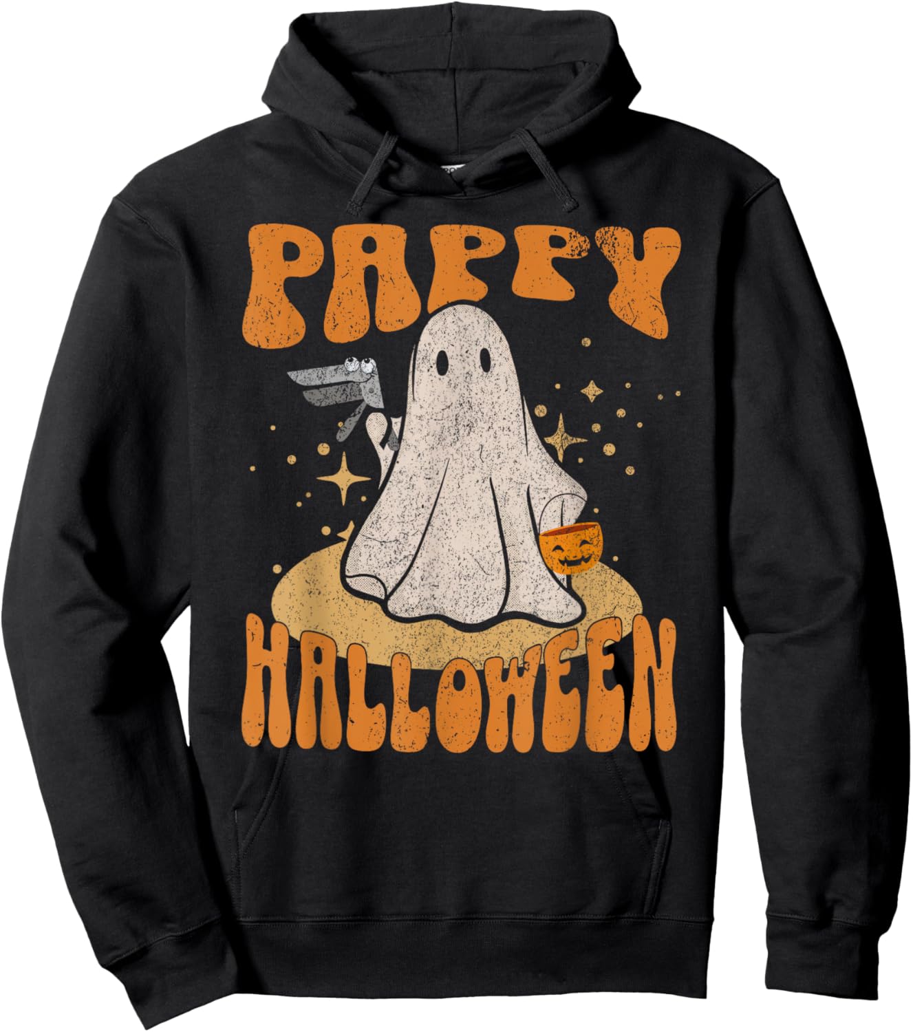 Pappy Halloween Ghost With Speculum OB Nursing Department Hoodie - Hoodie | Black