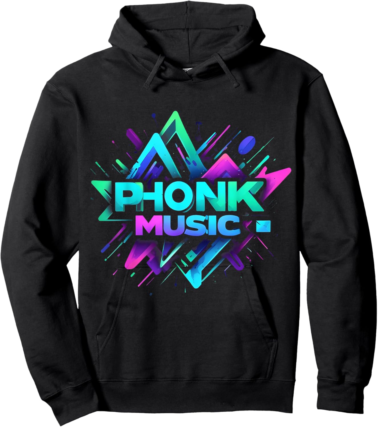 Phonk Music Black Hoodie - Hoodie | Black