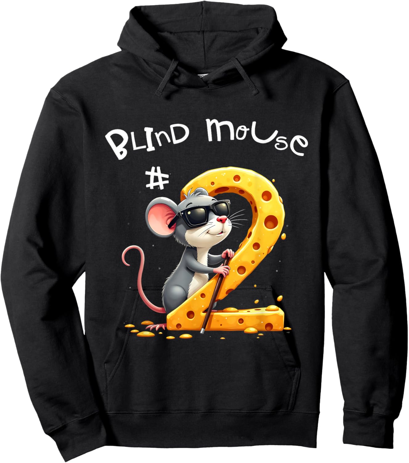 Three Blind Mice Matching Halloween Group Costume Mouse #1 Hoodie - Hoodie | Black