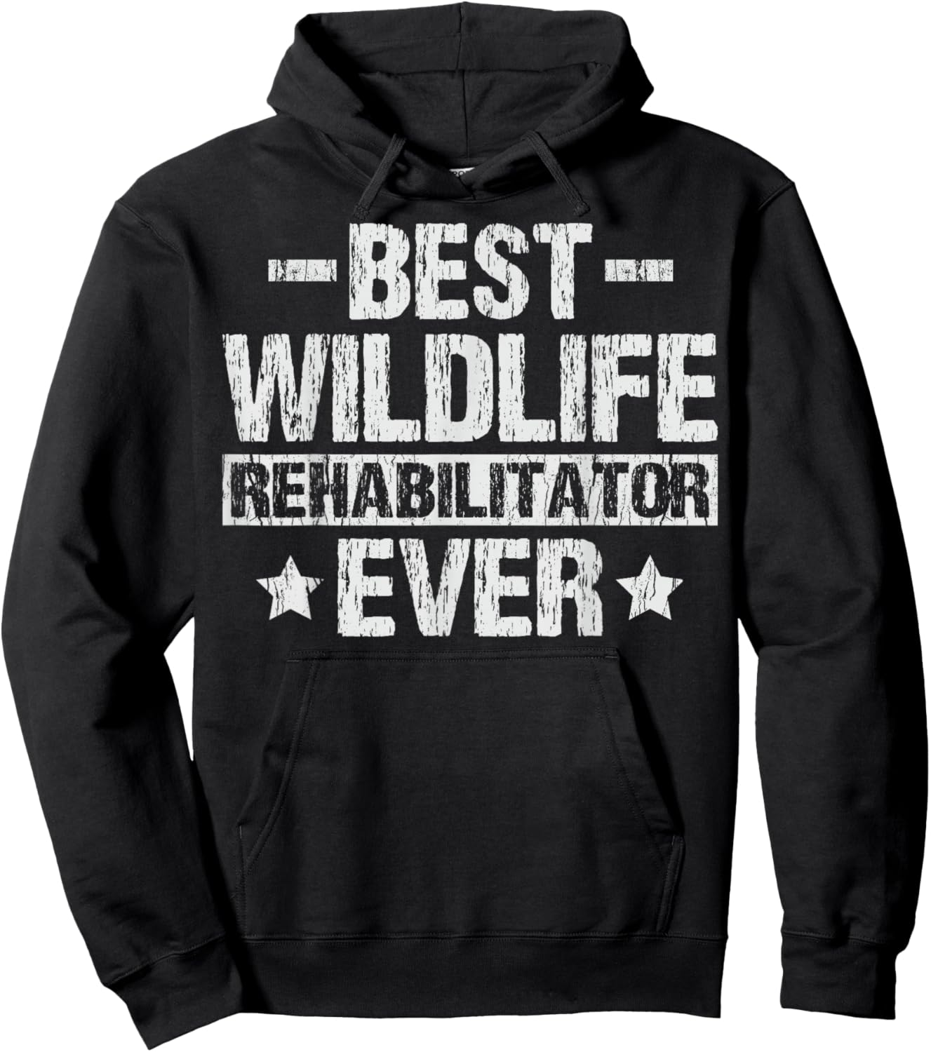 Animal Rehabilitation Quote for a Wildlife rehabilitator Hoodie - Hoodie | Black