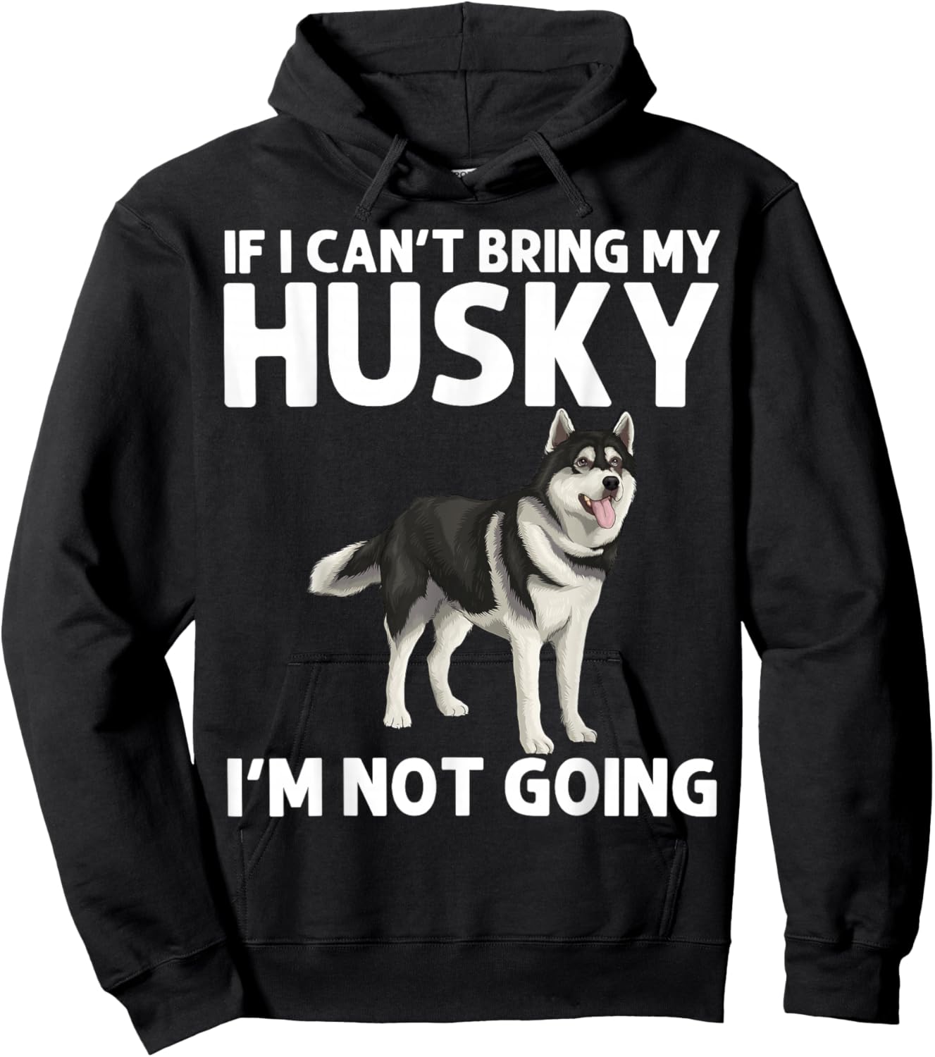 Husky Design Women Siberian Husky Dog Husky Lover Hoodie - Hoodie | Black