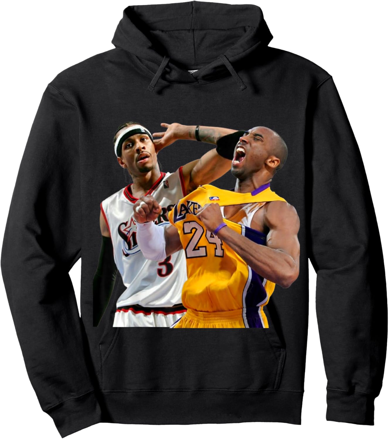 Basketball Stars Legends Vintage Retro Shirt Hoodie - Hoodie | Black