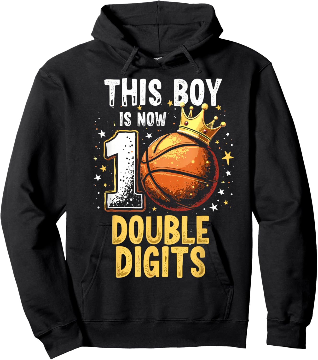 10th Birthday Shirt Boys This Boy Double Digits Ten Year Old Hoodie - Hoodie | Black
