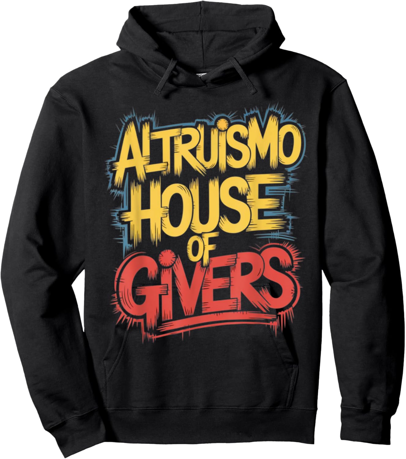 altruismo house of Givers School Spirit Hoodie - Hoodie | Black