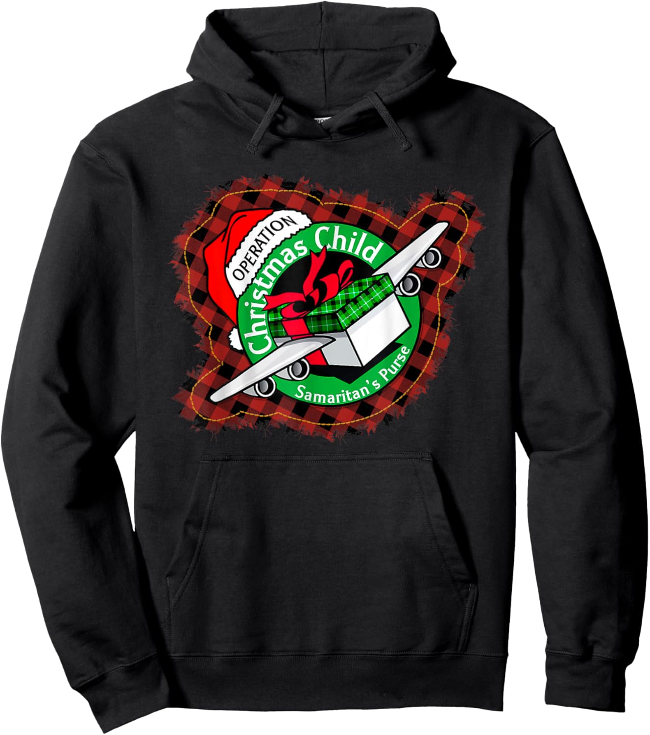Samaritan's Purse Operation Christmas Child Funny Xmas Gifts Hoodie - Hoodie | Black