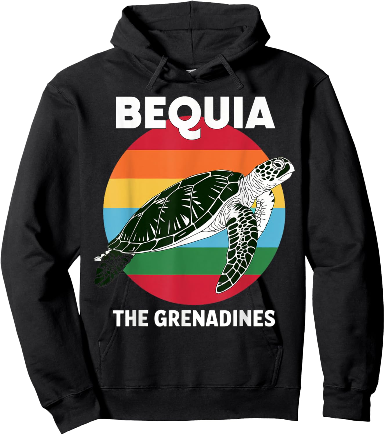 Bequia The Grenadines Vacation Souvenirs Hoodie - Hoodie | Black