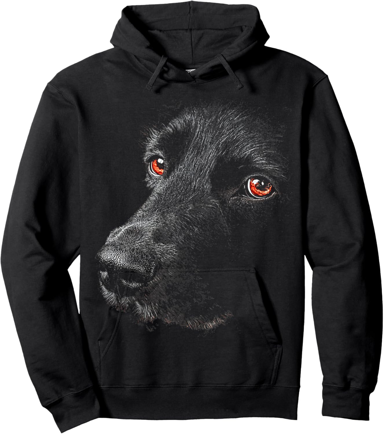 Munsterlander Dog Motif Pet Artwork Munsterlander Hoodie - Hoodie | Black