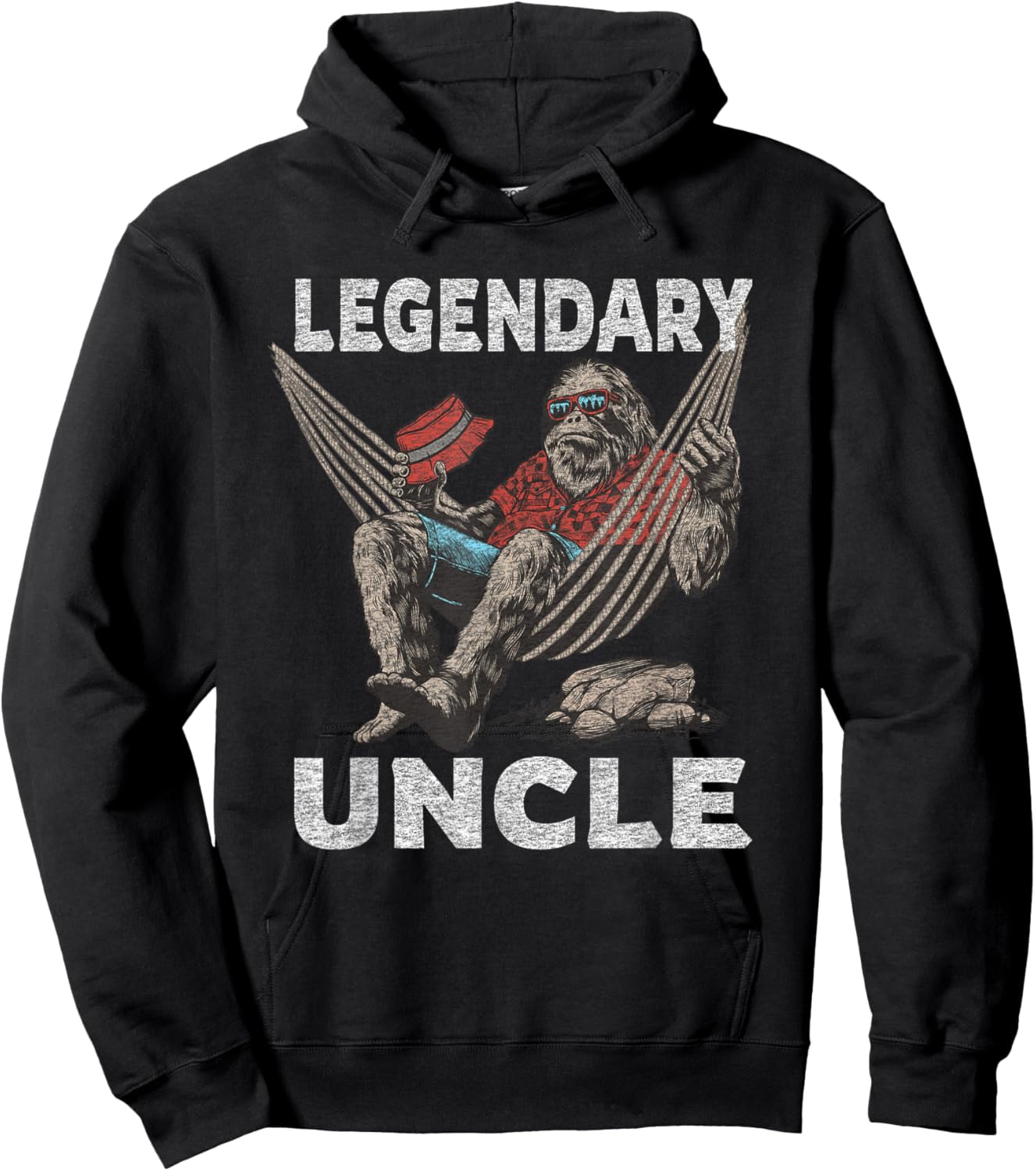 Cartba Uncle Co. Funny Uncle Legendary Saying Hoodie - Hoodie | Black