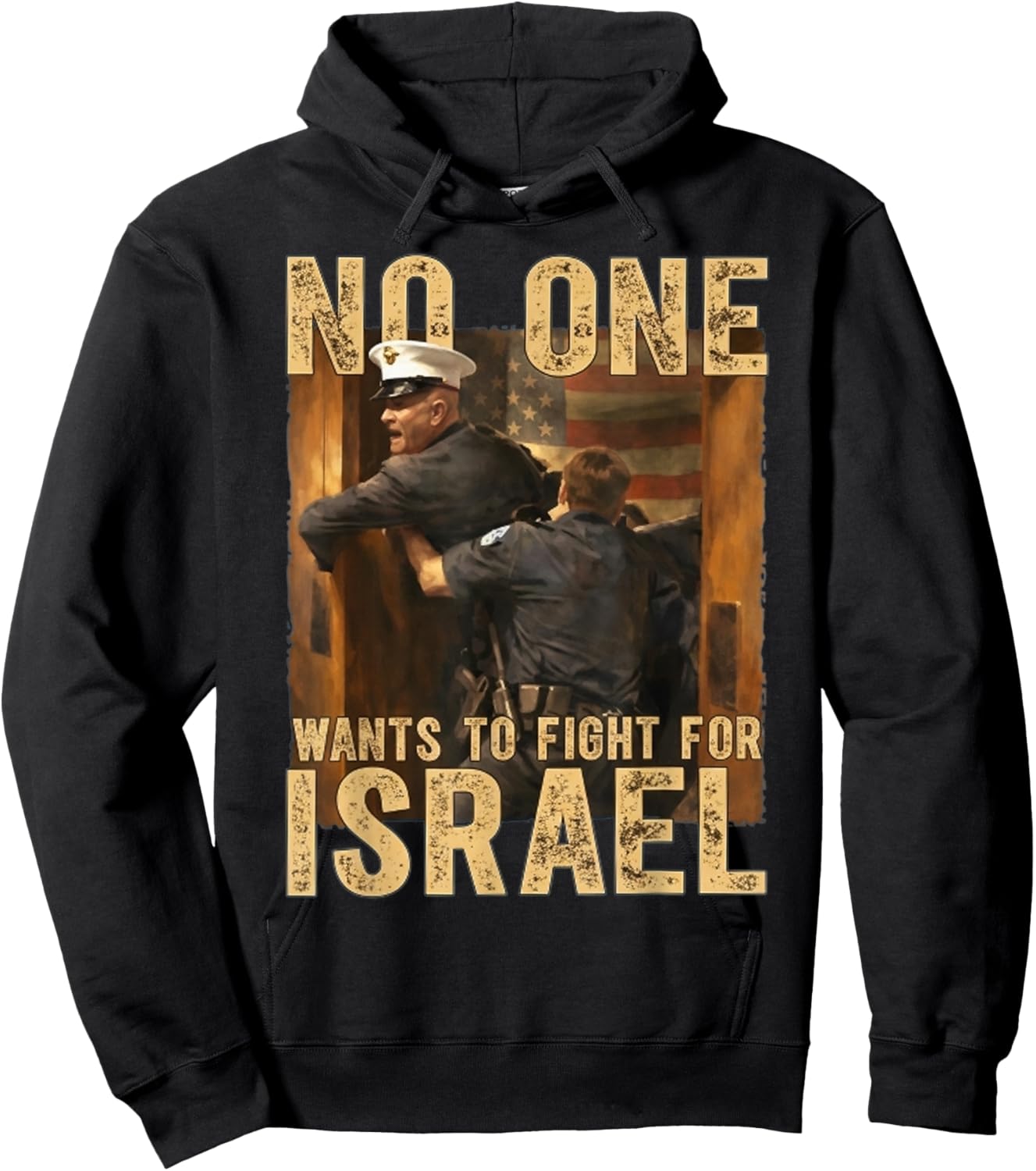 T-Shirt Hoodie - Hoodie | Black