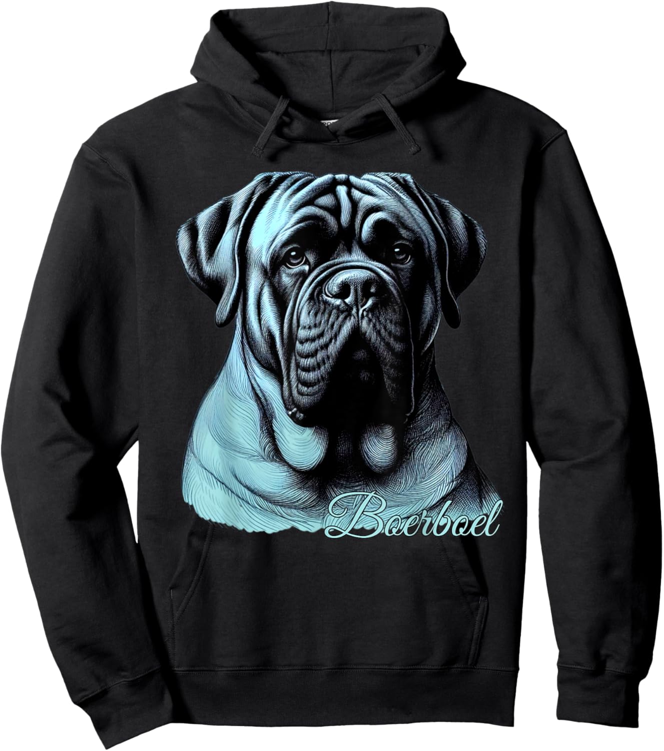Boerboel Large Mastiff Dog Breed Owners Boerboel Dog Lovers Women Hoodie - Hoodie | Black