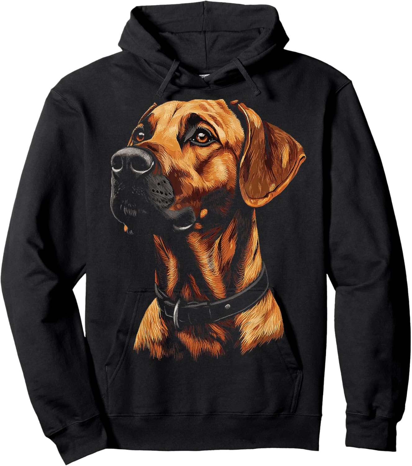 Rhodesian Ridgeback Dog Pet Artwork Rhodesian Ridgeback Men Women Kids Hoodie - Hoodie | Black