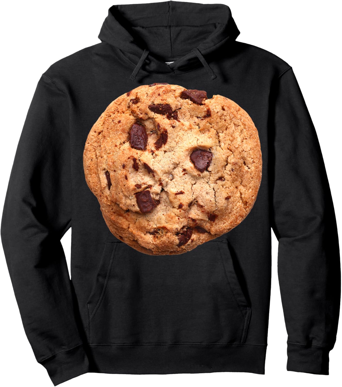 Chocolate Chip Cookie Costume Lazy Party Hoodie - Hoodie | Black
