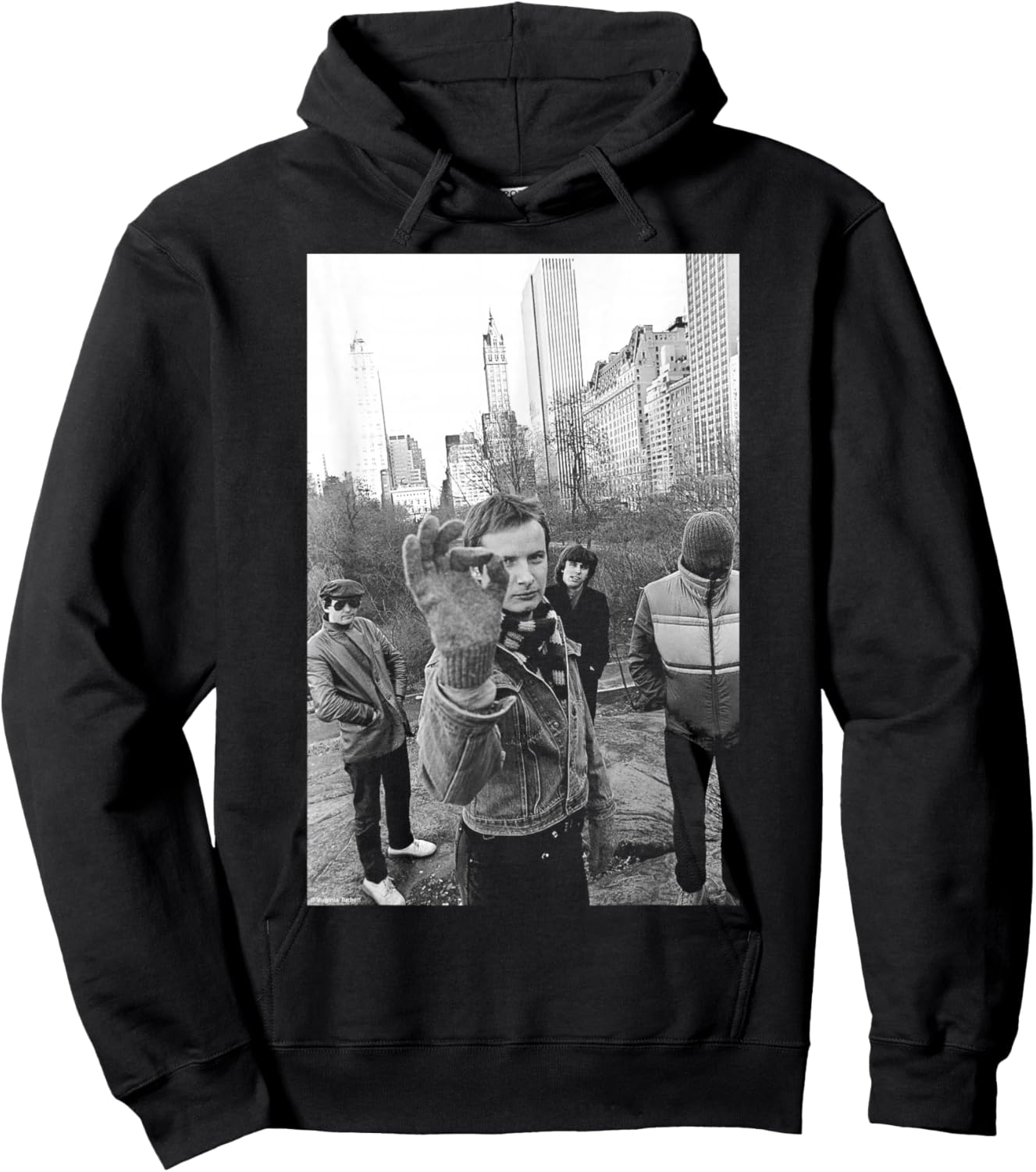 XTC English Rock Band Photo By Virginia Turbett Hoodie - Hoodie | Black