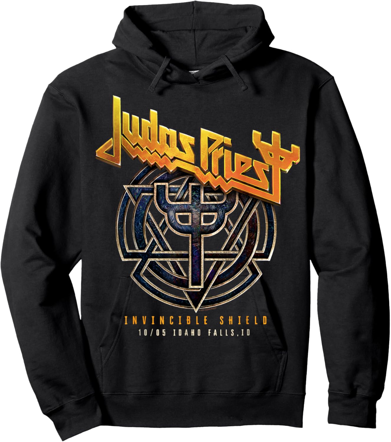 Judas Priest Invincible Shield 2024 Idaho Hoodie - Hoodie | Black