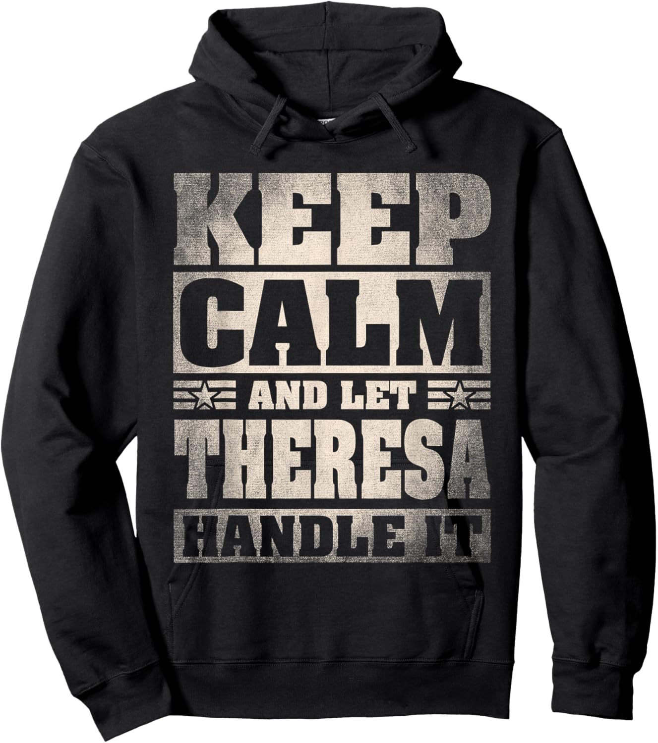 Theresa Name Shirt Personalized Theresa First Name Hoodie - Hoodie | Black