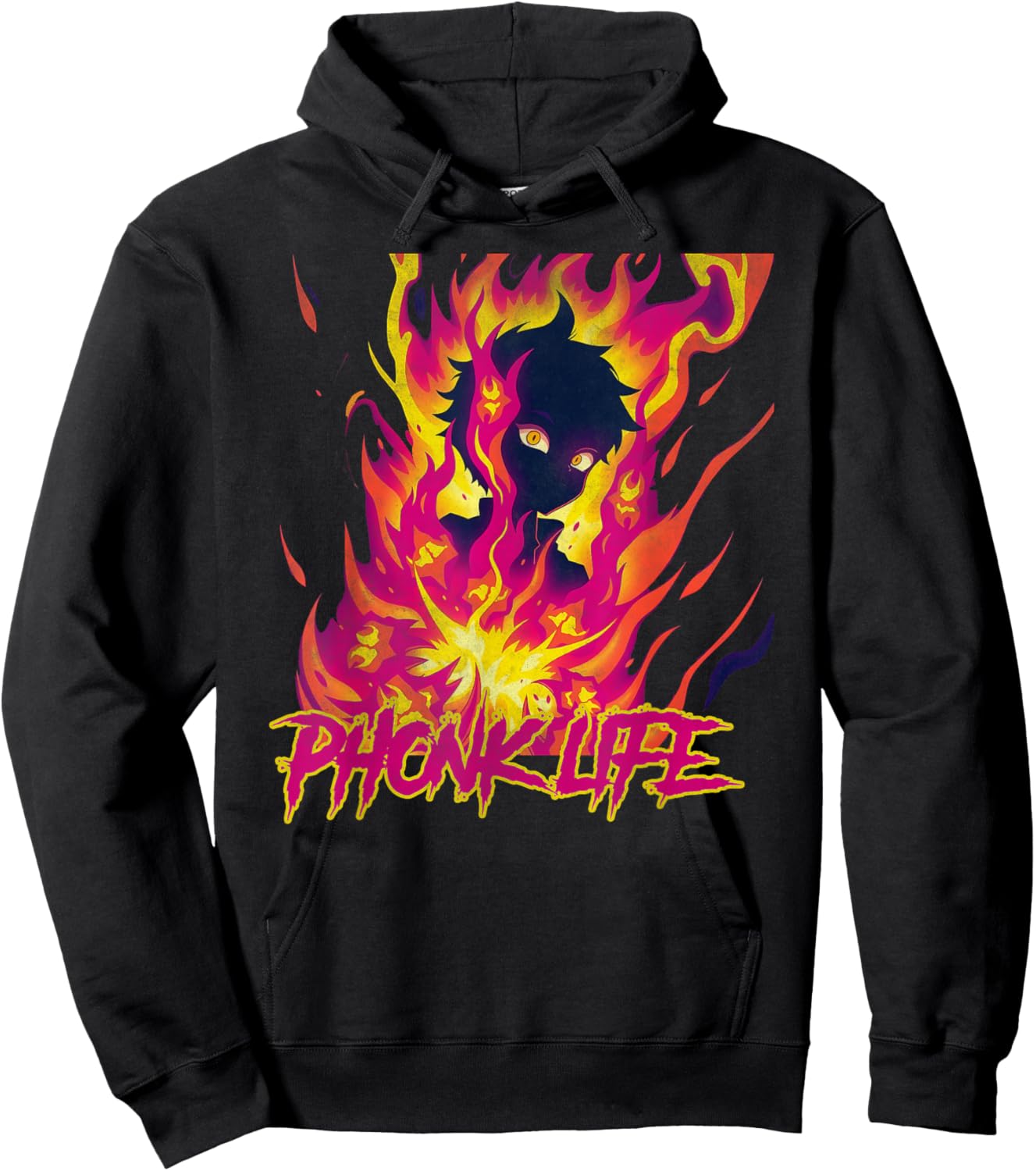 Phonk life music fan Hoodie - Hoodie | Black