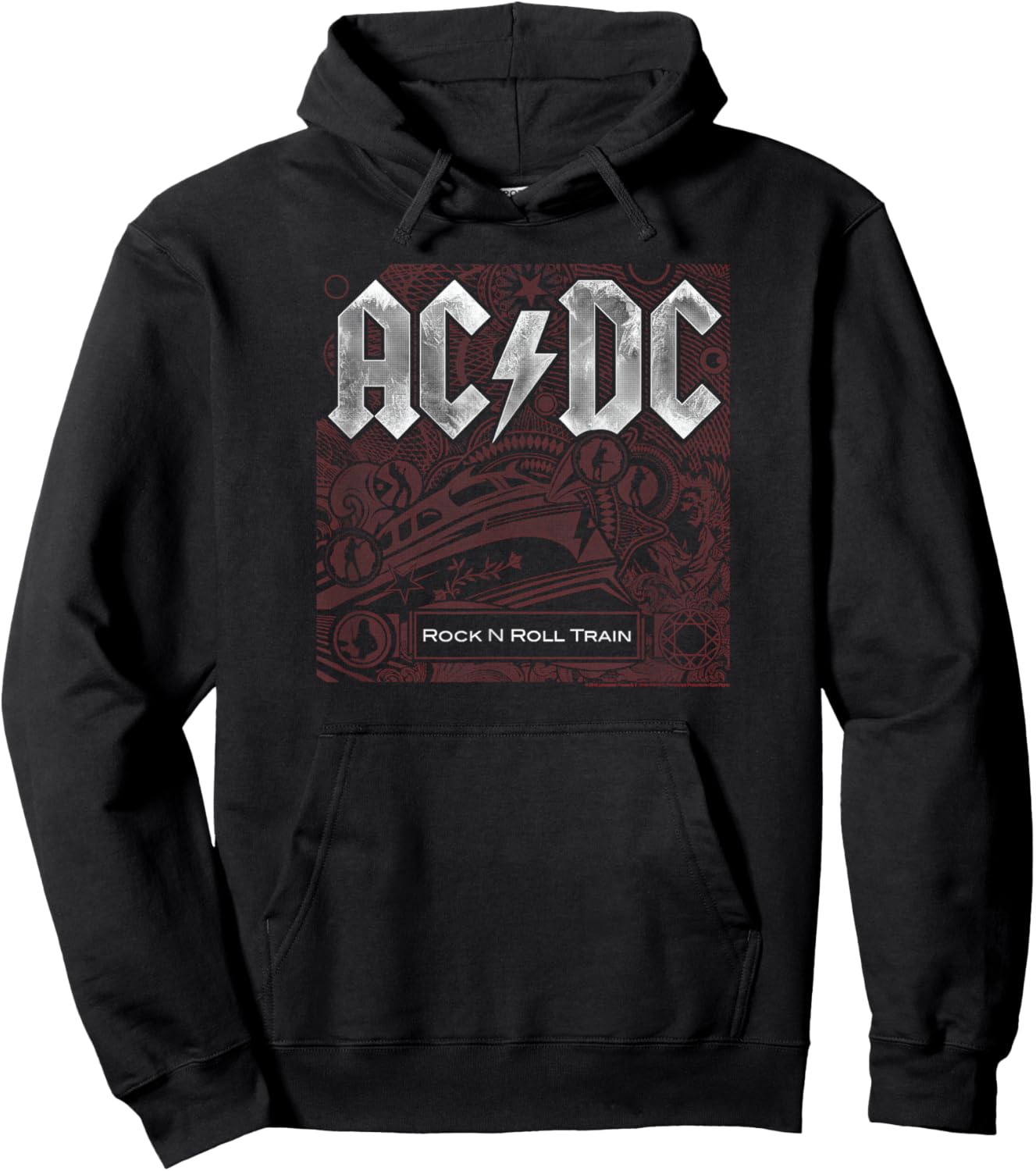 AC/DC - Rock n Roll Train Hoodie - Hoodie | Black