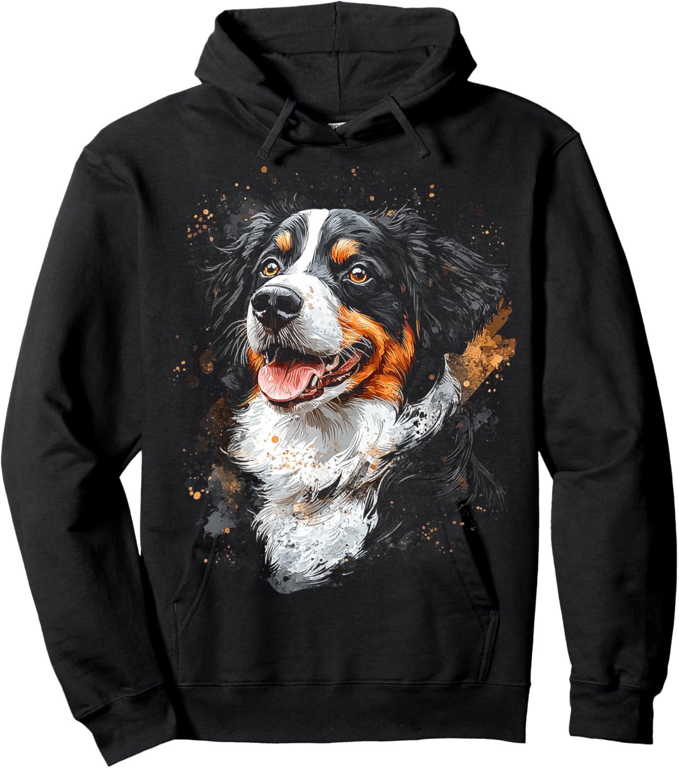 Australian Shepherd Dog Motif Pet Australian Shepherd Men Women Kids Hoodie - Hoodie | Black