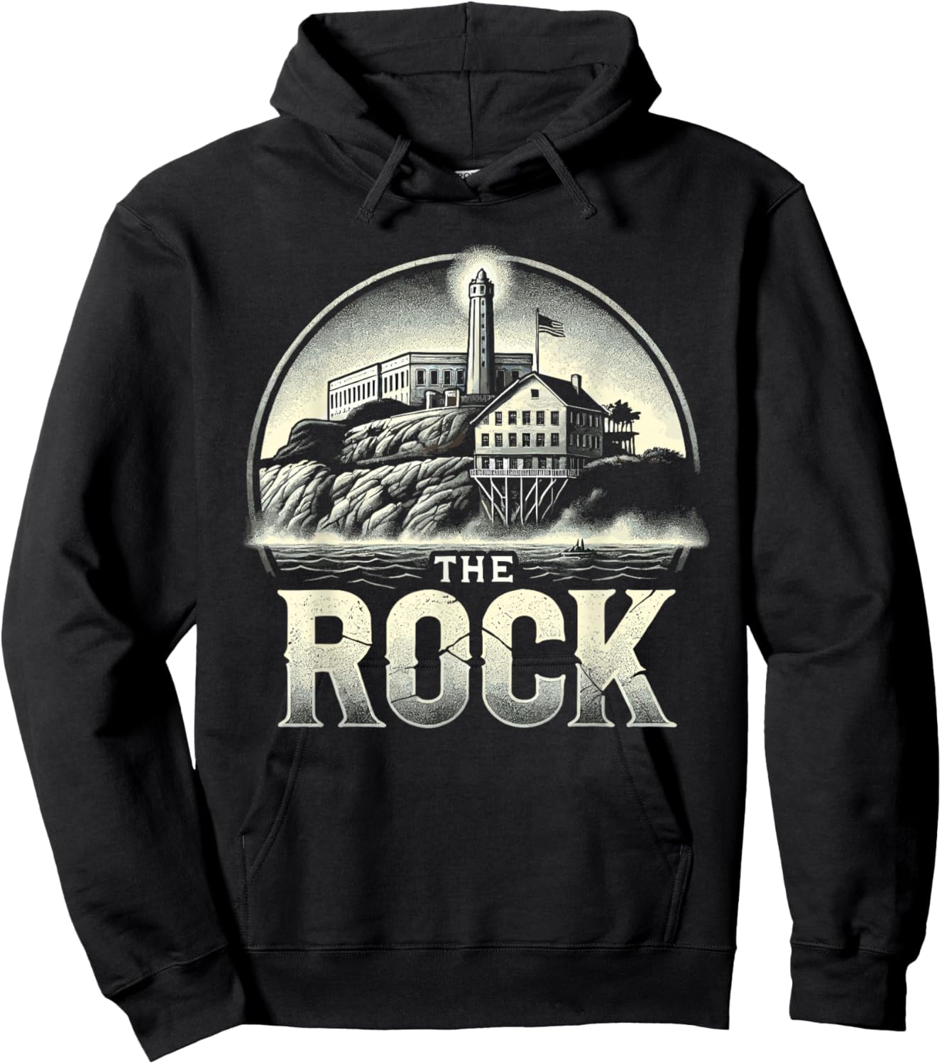 Alcatraz Island Prison History Famous Prison American Hoodie - Hoodie | Black