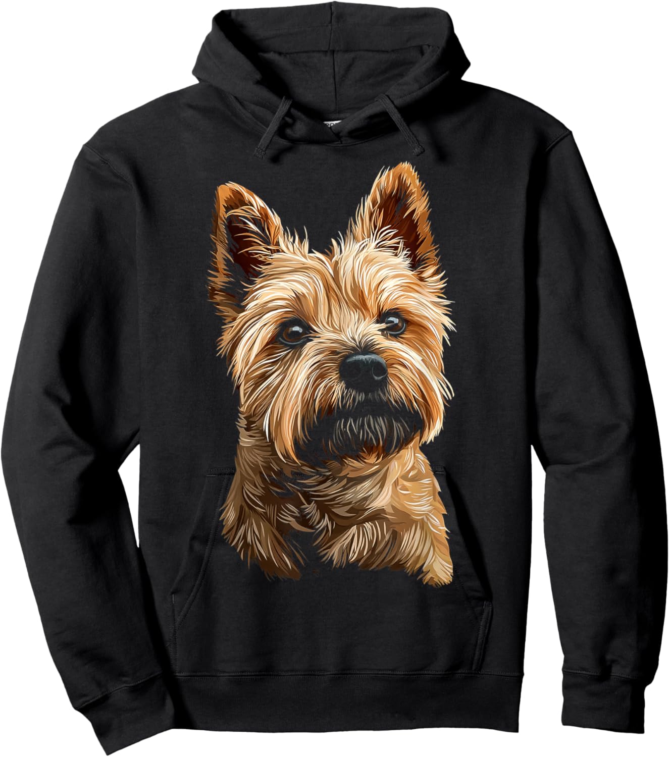 Cairn Terrier Dog Graphic Pet Art Cairn Terrier Women Kids Hoodie - Hoodie | Black